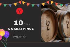 Garai Pince: 10 évesek lettünk!